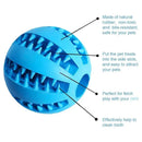 1/2pcs Dog Toy Ball Interactive Rubber Balls Puppy Chewing Toys Pet Tooth Cleaning Ball Cats Pets Food Treat Feeder Balls Toy