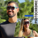 SCVCN Photochromic Cycling Sunglasses Men MTB bike Sports Cycling Glasses Goggles UV400 Woman Bicycle Riding Driving Glasses