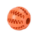 1/2pcs Dog Toy Ball Interactive Rubber Balls Puppy Chewing Toys Pet Tooth Cleaning Ball Cats Pets Food Treat Feeder Balls Toy