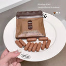 ‌10 Colors Brown Toned Capsule Lipstick Set Smooth Matte Velvet‌ Lasting Mini Lip Balm Smudge Proof High Pigment Lips Makeup Kit