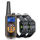 Pet dog supplies, bark control, dog training device, collar electric shock, vibration warning, dog training,800 meters control