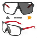 SCVCN Photochromic Cycling Sunglasses Men MTB bike Sports Cycling Glasses Goggles UV400 Woman Bicycle Riding Driving Glasses