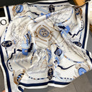 100% Natural Silk Square Scarf Women Hairband Foulard High Quality Bandana Scarves Female Neckerchief Headkerchief Shawl Wrap