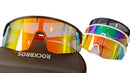 ROCKBROS New Large Lens Riding Windproof Sunglasses, Mountain Bike Glasses, Hiking Camping Fishing Mountaineering UV400 Goggles
