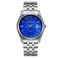 Relógio Masculino Kingnuos Casual - Casual Style relógio 036 AmploTech Prata/ Azul 